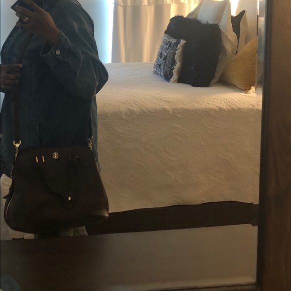 Brown Tory Burch bag and wallet - Picture 10 of 16